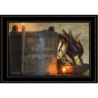 Indian Corn 3 Black Framed Print Wall Art