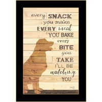 Every Snack You Make 3 Black Framed Print Wall Art