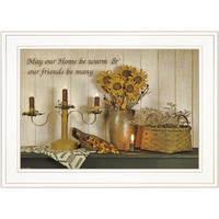 Our Home 2 White Framed Print Wall Art