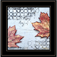 Channeling Fall 3 Black Framed Print Wall Art