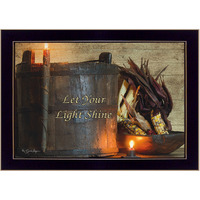 Indian Corn 1 Black Framed Print Wall Art