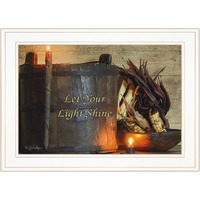 Indian Corn 2 White Framed Print Wall Art