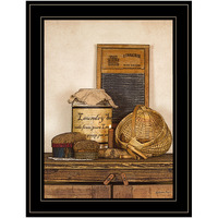 Laundry Soap 2 Black Framed Print Wall Art