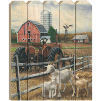 The Old Tractor Unframed Print Wall Art