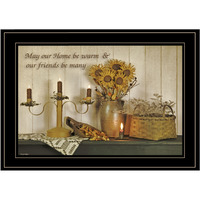 Our Home 3 Black Framed Print Wall Art