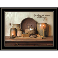 By Grace 3 Black Framed Print Wall Art