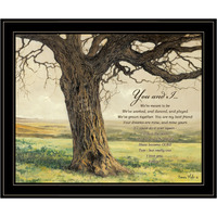 Forever 5 Black Framed Print Wall Art