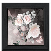 Noir Roses Iv 4 Black Framed Print Wall Art