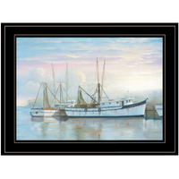 North Star At Rest 2 Black Framed Print Wall Art