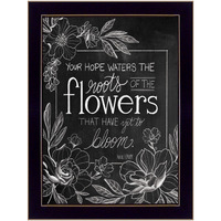Yet To Bloom 2 Black Framed Print Wall Art