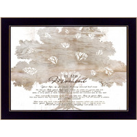 In The Moment 1 Black Framed Print Wall Art
