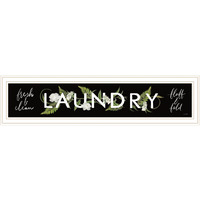 Laundry Fresh And Clean 2 White Framed Print Wall Art