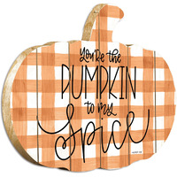 You'Re The Pumpkin To My Spice Unframed Print Wall Art