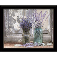 Abundance Of Beauty 2 Black Framed Print Wall Art