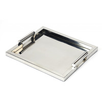 Modern Stainless Steel Serving Tray