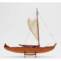 10"" X 25.25"" X 24"" Hawaiian Canoe