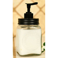 Mini Dazey Butter Churn Jar Soap Dispenser