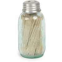 Mason Jar Toothpick Shaker - Box of 6