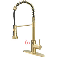 New sensor kitchen faucet Single Handle Pull-Down Sprayer Kitchen Faucet(D0102H5QUg2)