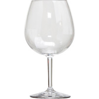 Set of Four Clear Tritan Plastic Stemmed All Purpose Wine Glass