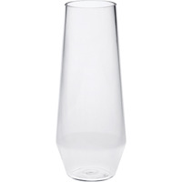 Set of Four Clear Tritan Plastic Stemmed All Purpose Wine Glass