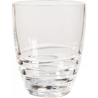 Set of Four Clear Acrylic Stemless Whiskey Glass