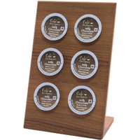 Free Standing 6.00 " Wood Coffee Storage & Accessories