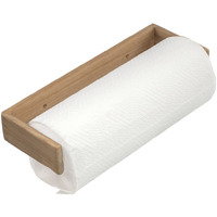 Wall Mounted 12.25 " Wood Paper Towel Holder