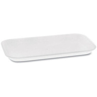 PCT 0TF117S0 No.17  8 Meat Foam Tray - White