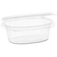 PCT Hinged Lid Deli Container  Clear