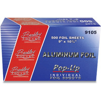 Berk Enterprises 1379000 9 x 10.75 in. Pop-Up Aluminum Foil