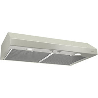 36 in. 250 CFM Glacier Range Hood, Bisque