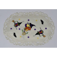 12 x 18 in. Halloween Owl Placemat