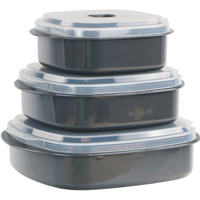 Reston Lloyd 20110 Microwave Cookware Set Gray