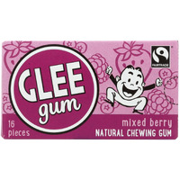 glee gum chewing gum - Triple Berry - case Of 12 - 16 Pieces(D0102H5KYFT)