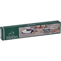 King's Pattern Stuffing Spoon, Nickel Plated 12.75"