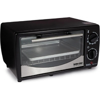 Better Chef 9L Toaster Oven Broiler with Slide-Out Rack and Bake Tray
