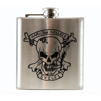 Custom Laser Engraved 6oz Flask