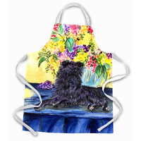 "Caroline's Treasures SS8296APRON Affenpinscher Apron, Large, Multicolor"