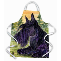 "Caroline's Treasures SS8511APRON Scottish Terrier Apron, Large, Multicolor"