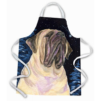 "Caroline's Treasures SS8448APRON Starry Night Mastiff Apron, Large, Multicolor"