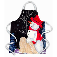 "Caroline's Treasures SS8644APRON Lhasa Apso Apron, Large, Multicolor"