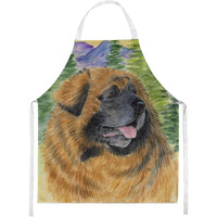 "Caroline's Treasures SS8202APRON Leonberger Apron, Large, Multicolor"