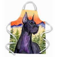 "Caroline's Treasures SS8642APRON Great Dane Apron, Large, Multicolor"