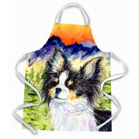 "Caroline's Treasures SS8517APRON Chihuahua Apron, Large, Multicolor"