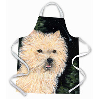 "Caroline's Treasures SS8502APRON Starry Night Cairn Terrier Apron, Large, Multicolor"
