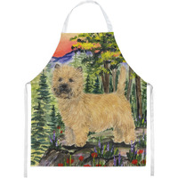 "Caroline's Treasures SS8229APRON Cairn Terrier Apron, Large, Multicolor"