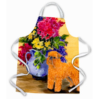 "Caroline's Treasures SS8543APRON Brussels Griffon Apron, Large, Multicolor"