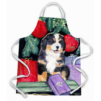 "Caroline's Treasures SS8583APRON Bernese Mountain Dog Apron, Large, Multicolor"