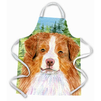 "Caroline's Treasures SS8317APRON Australian Shepherd Apron, Large, Multicolor"